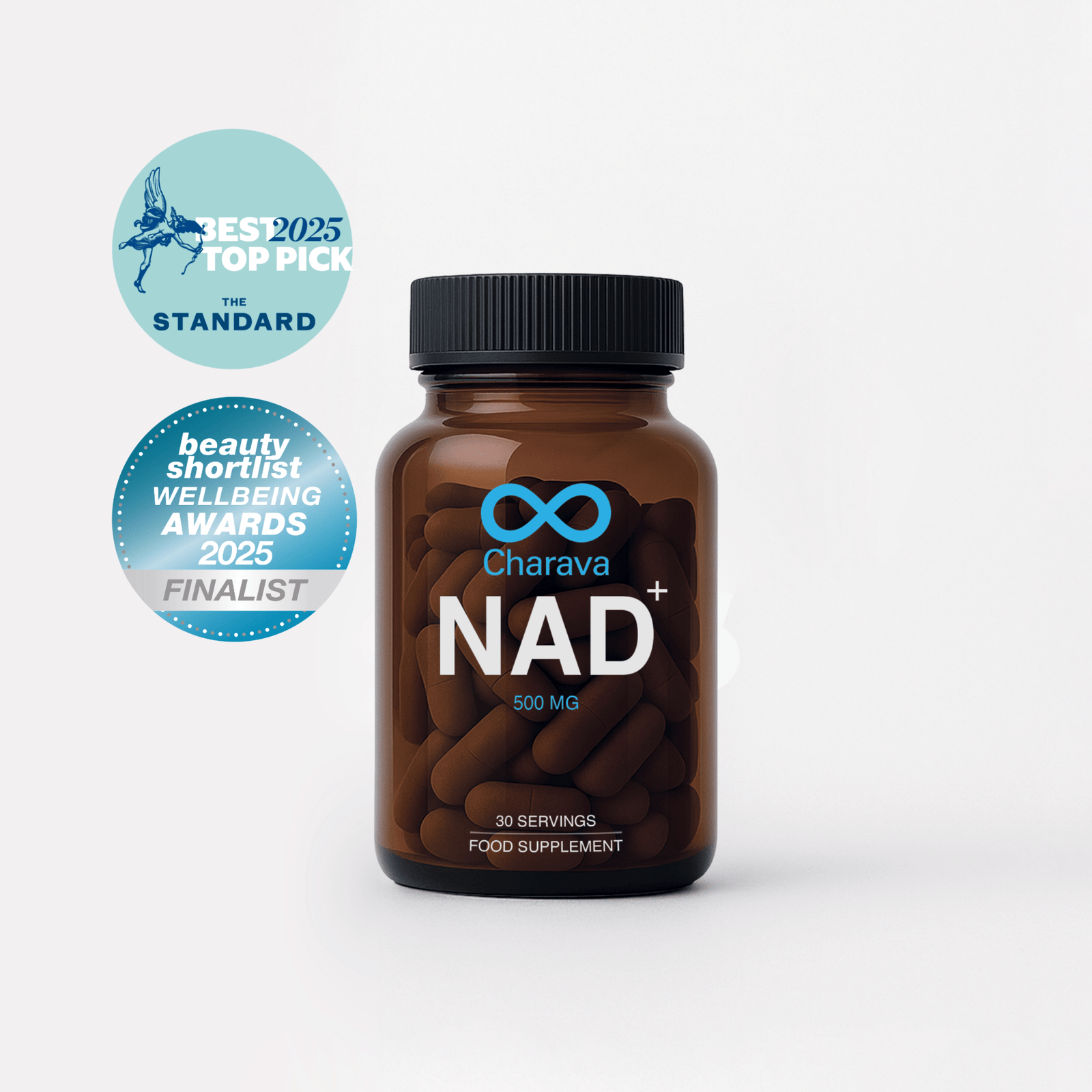 Replenish energy and boost cellular health with NAD+ 500mg capsules. Ideal for enhancing vitality and fighting aging. Direct NAD+ supplementation for age 30+.