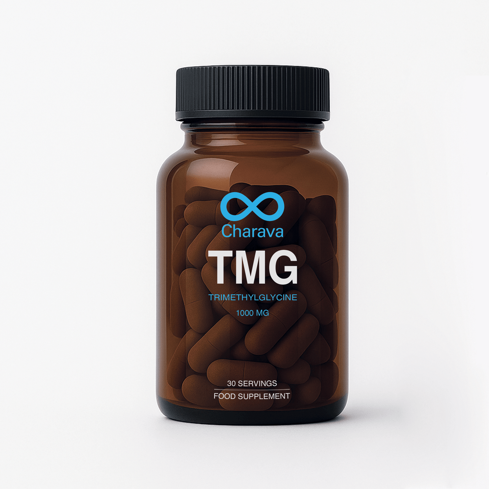 Boost methylation with TMG 1000mg supplement. Supports DNA repair, liver health, and cardiovascular well-being. Explore from Charava's collection.