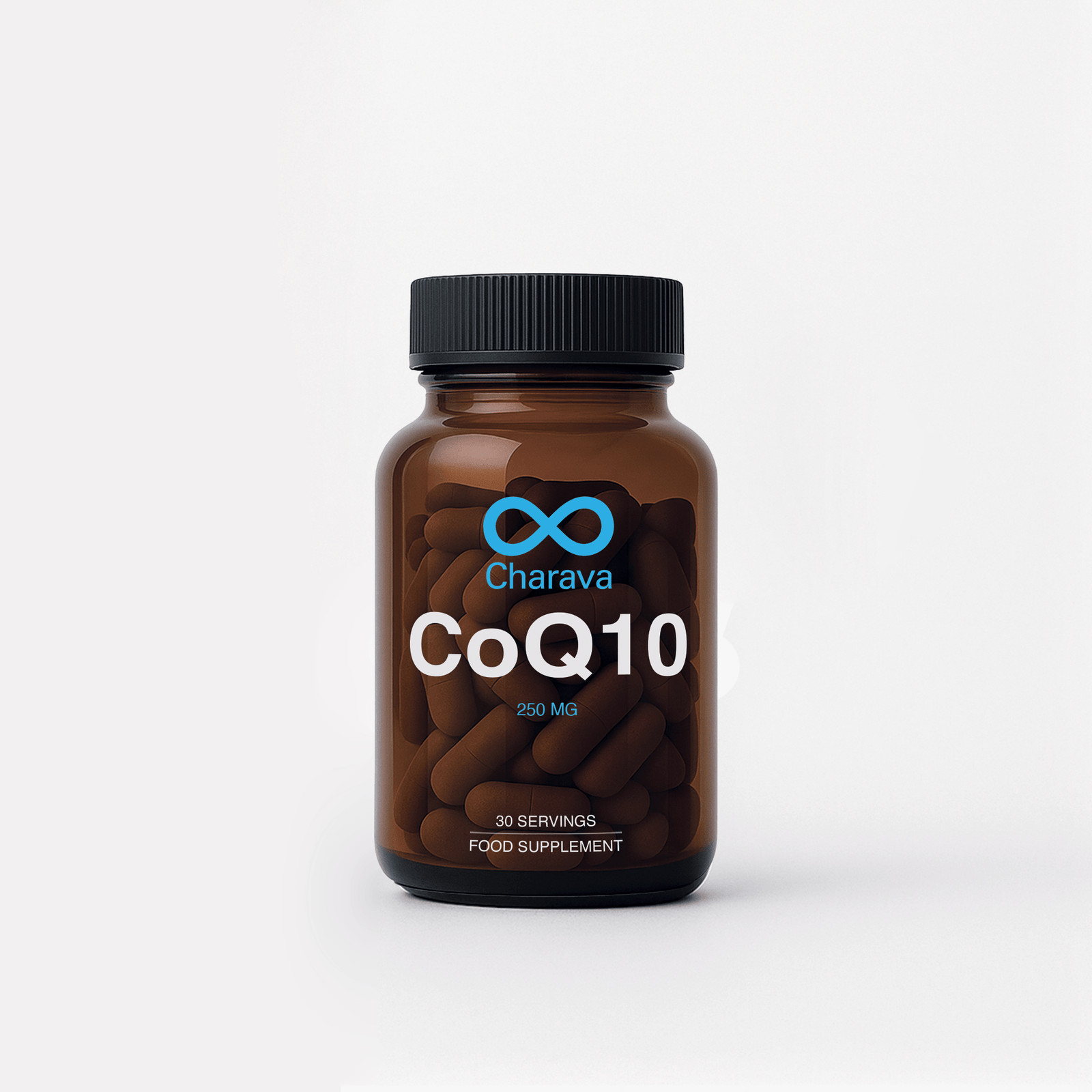 Boost energy and heart health with Charava Coenzyme Q10 Supplement 250mg. Vegan capsules enhance vitality and protect against oxidative stress.