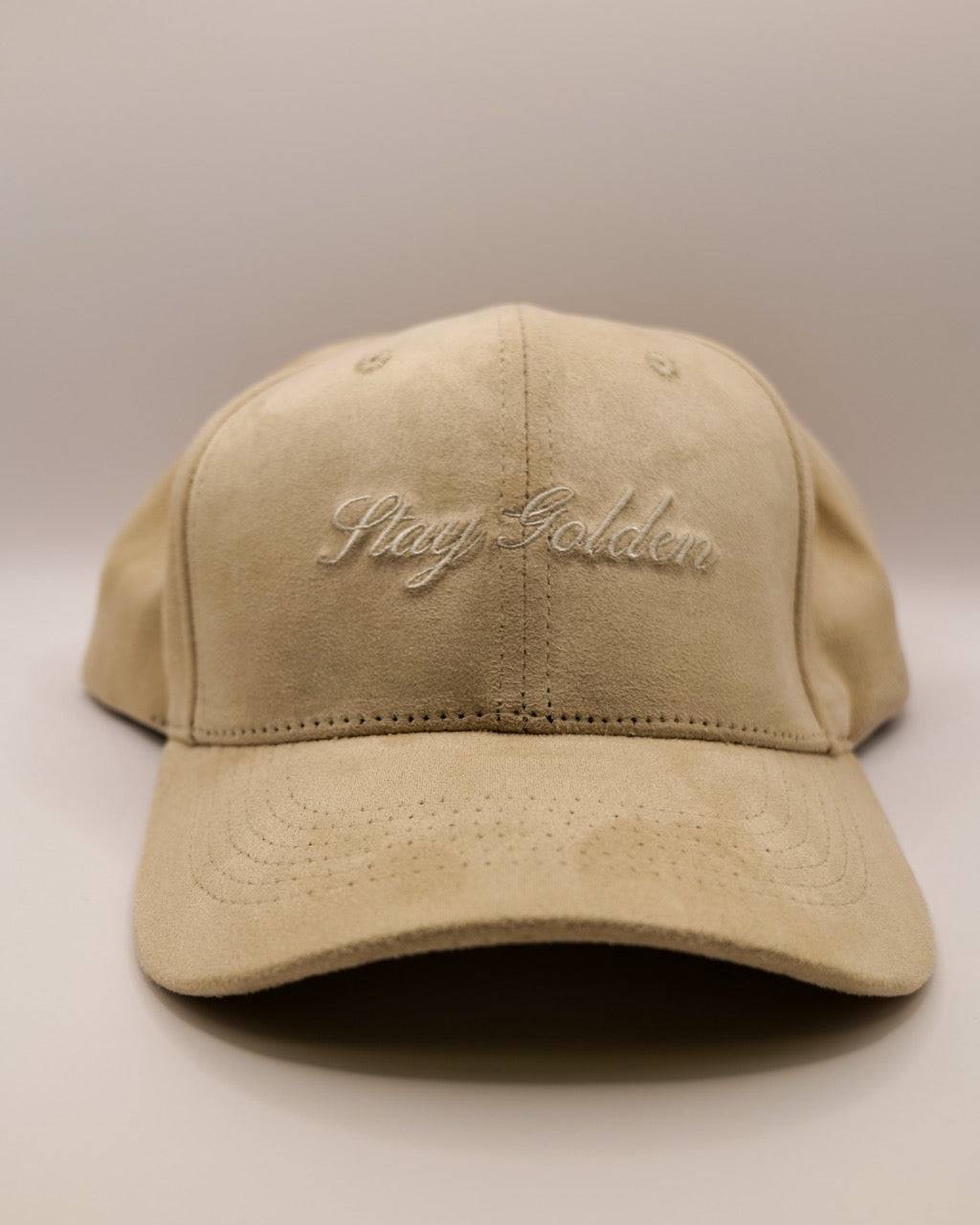 Elle-Sera Beige Elle Sera Suede Look Cap