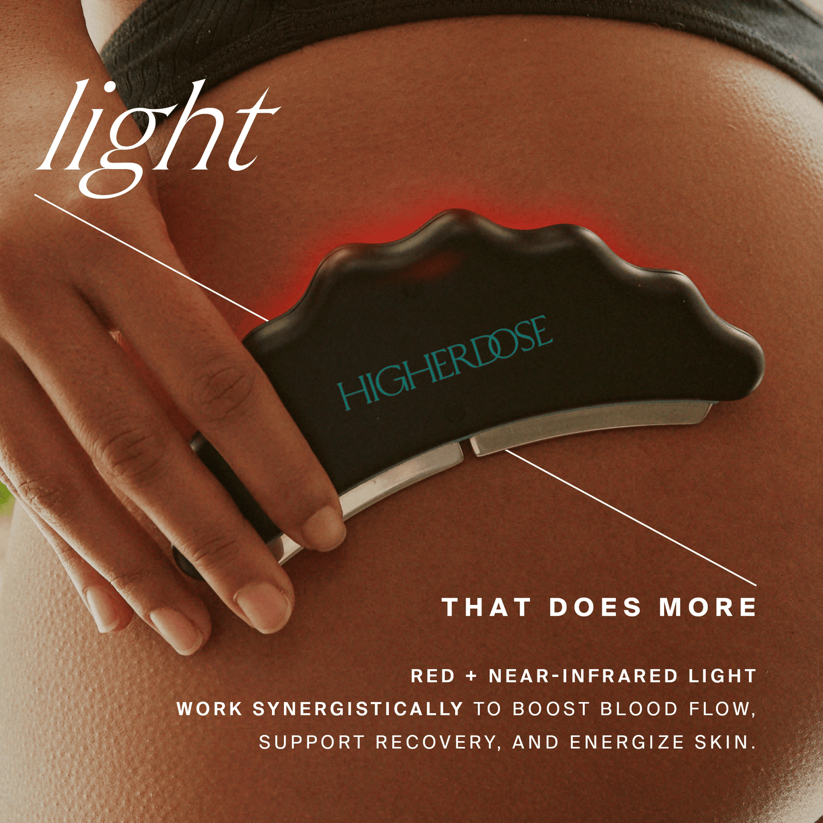 HigherDOSE Body Care Microcurrent Body Sculptor Ritual Set