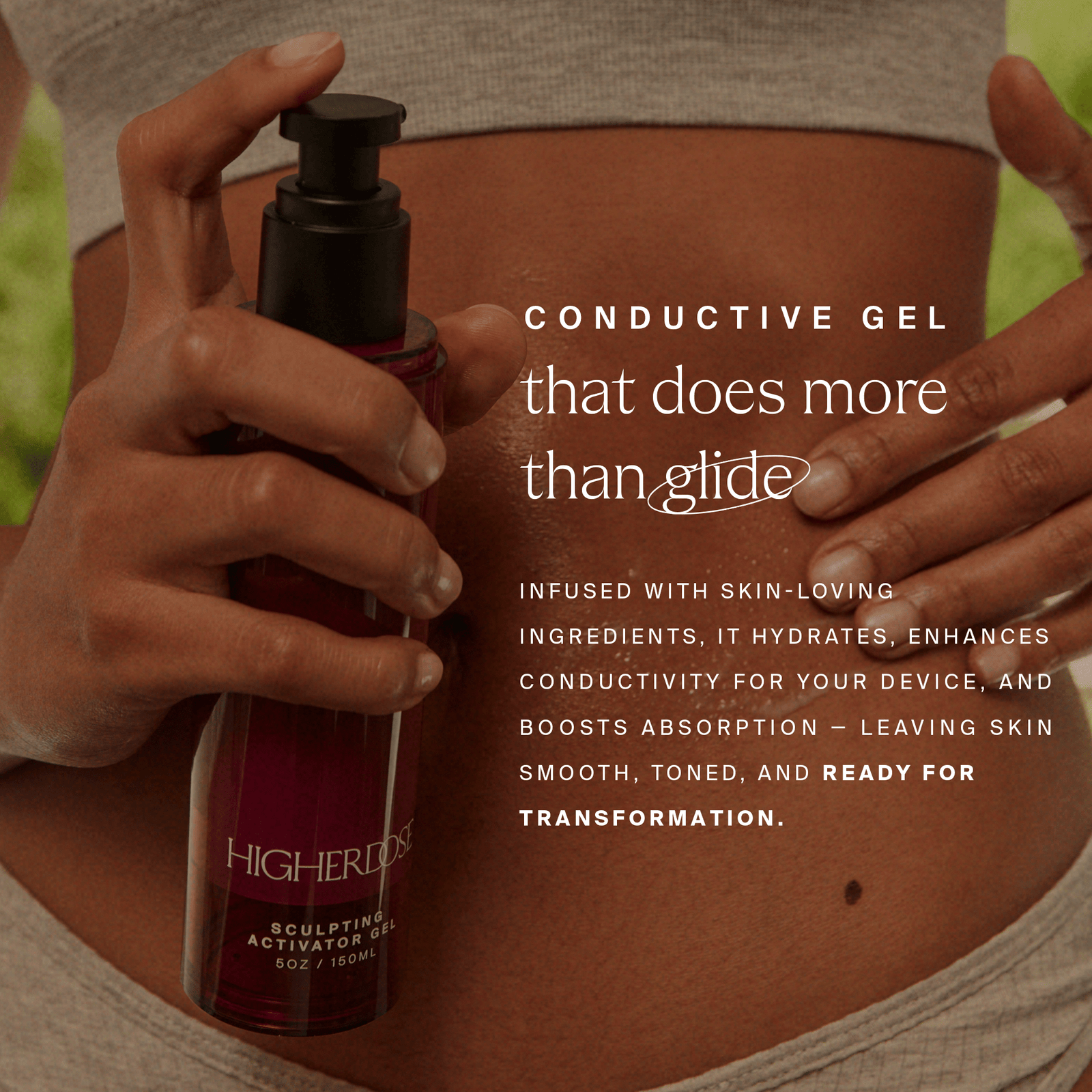 HigherDOSE Body Care Sculpting Activator Gel
