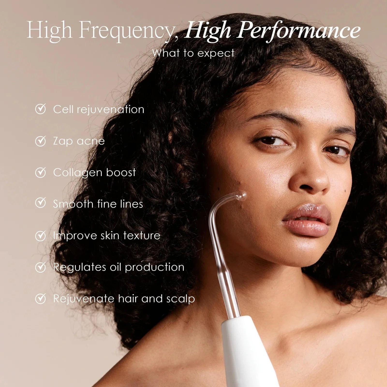 Transform your skincare routine with the Faisca High Frequency Wand Skincare for acne and anti-aging, using neon and argon technology for at-home care.