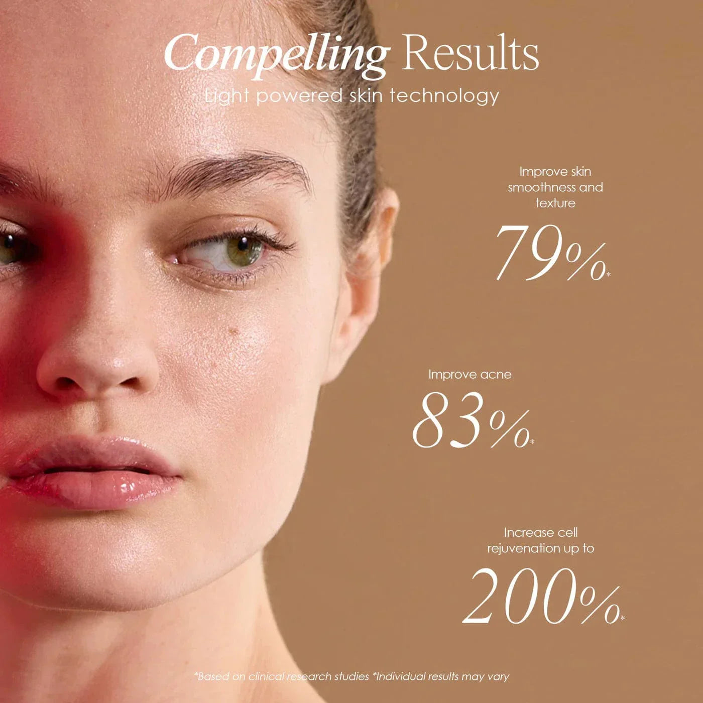 "Get glowing skin with Lumamask Pro LED Light Therapy Mask. Targets acne, fine lines & wrinkles for youthful, radiant skin. Shop professional skincare at home."