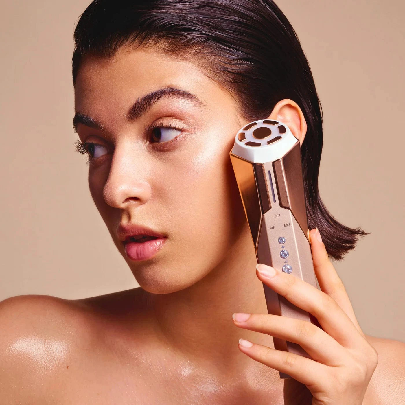 "Reduce wrinkles, firm skin & restore radiance with REVA Instant Age Renewal Wand. Portable anti-aging skincare tool delivering visible results at home."