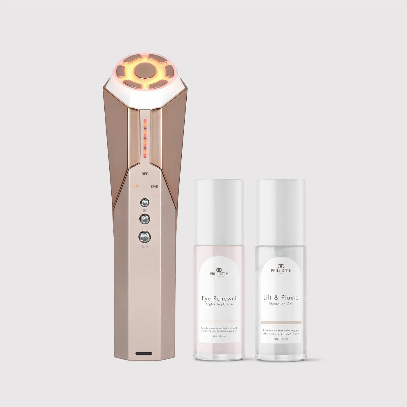 "Reduce wrinkles, firm skin & restore radiance with REVA Instant Age Renewal Wand. Portable anti-aging skincare tool delivering visible results at home."