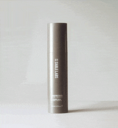 Baobab Moisturizer by S’Able Labs in sleek grey 50ml bottle. Dark spot remover and brightening face cream for deep hydration and even skin tone.