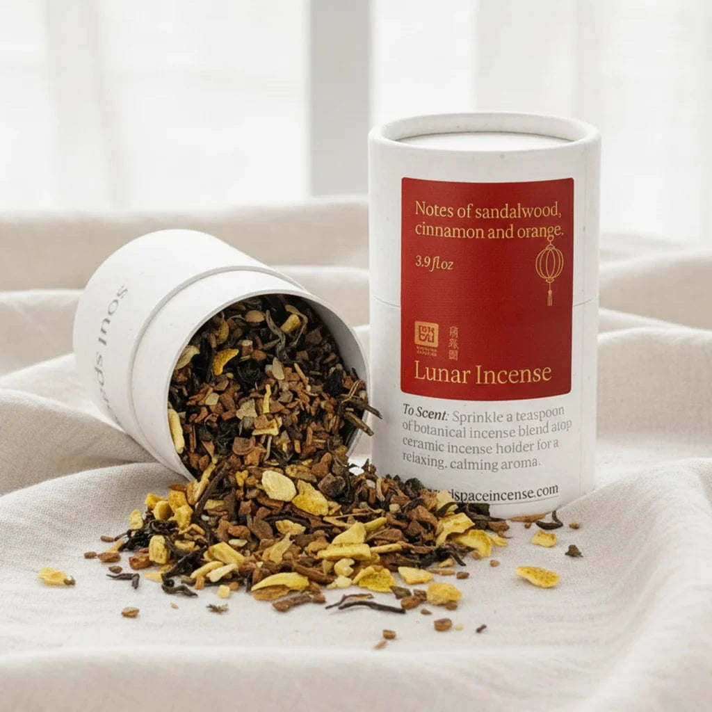 Soul Space Wellness Lunar Incense | Sandalwood, Cinnamon & Orange