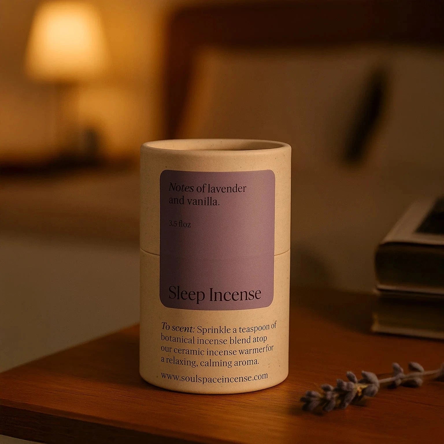 Soul Space Wellness Sleep Incense | Sweetgrass & Lavender