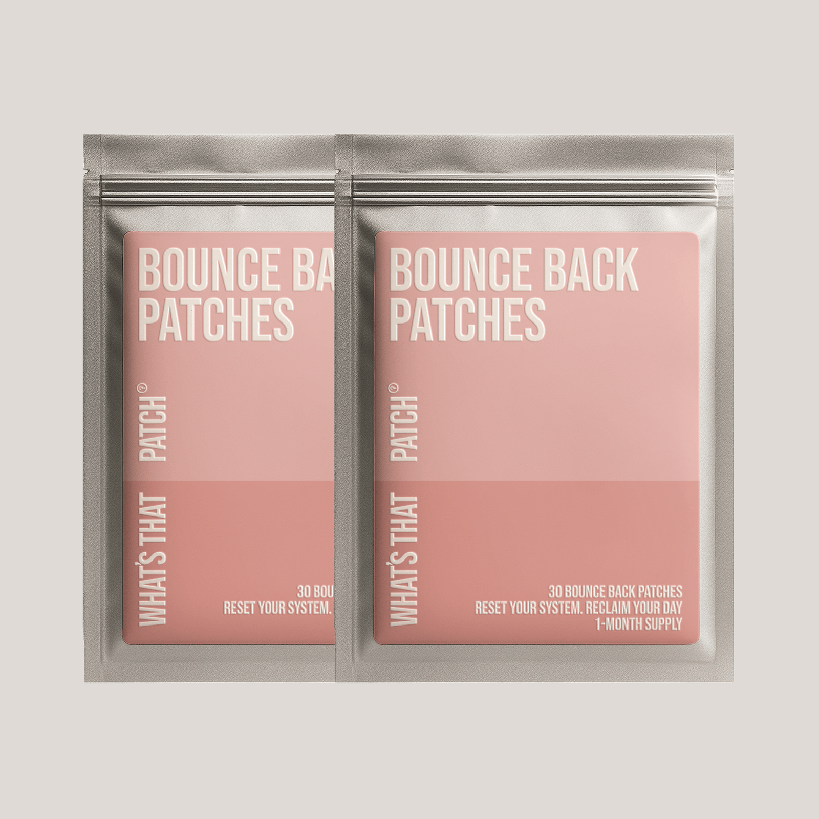 What's That Patch Patch 2 Months BOUNCE BACK PATCHES