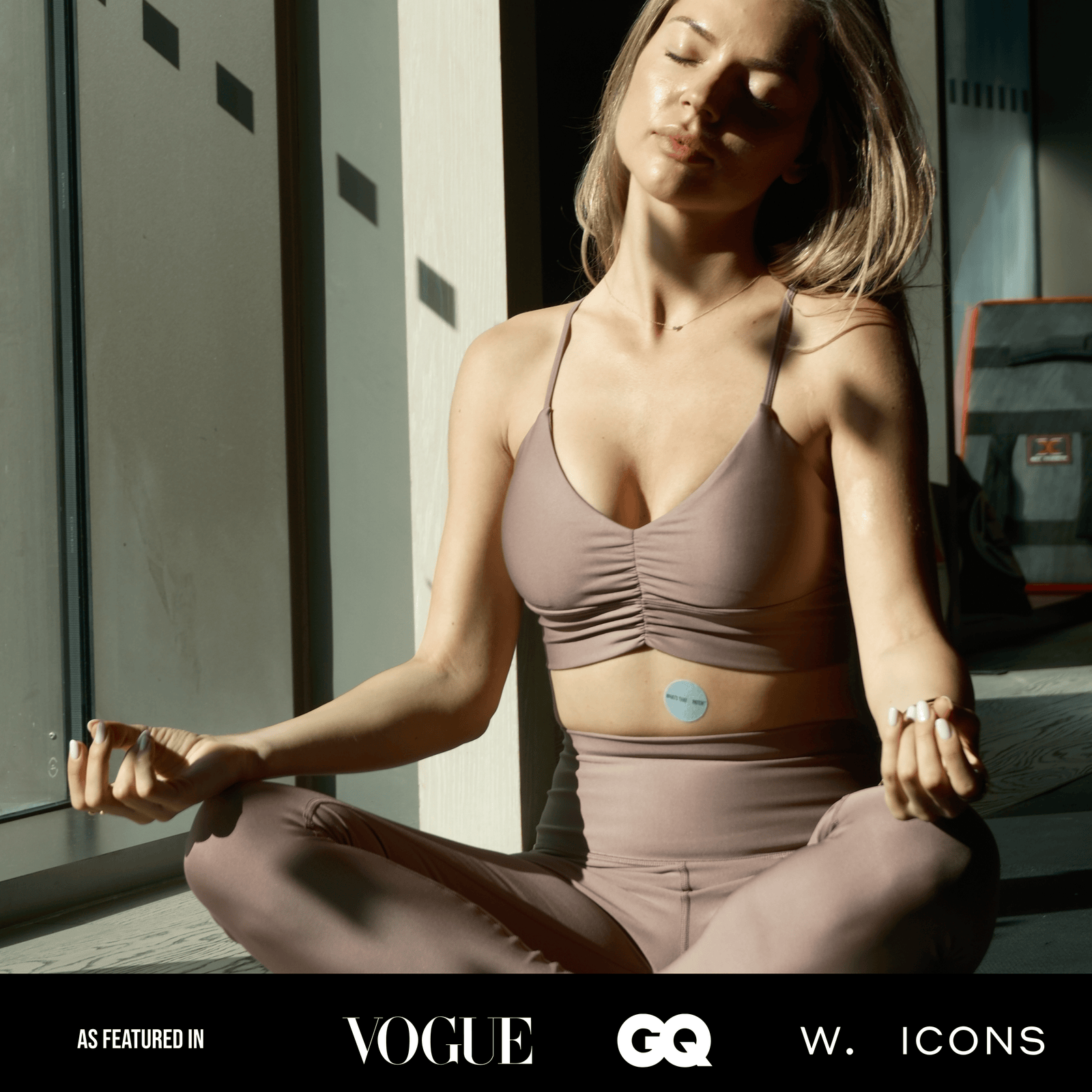 Daily Calm Stress Relief Patches - Inner Peace | 30 Patches in resealable pouch, featured at Vogue Wellness Retreat. Designed for rapid stress relief and daily calm.