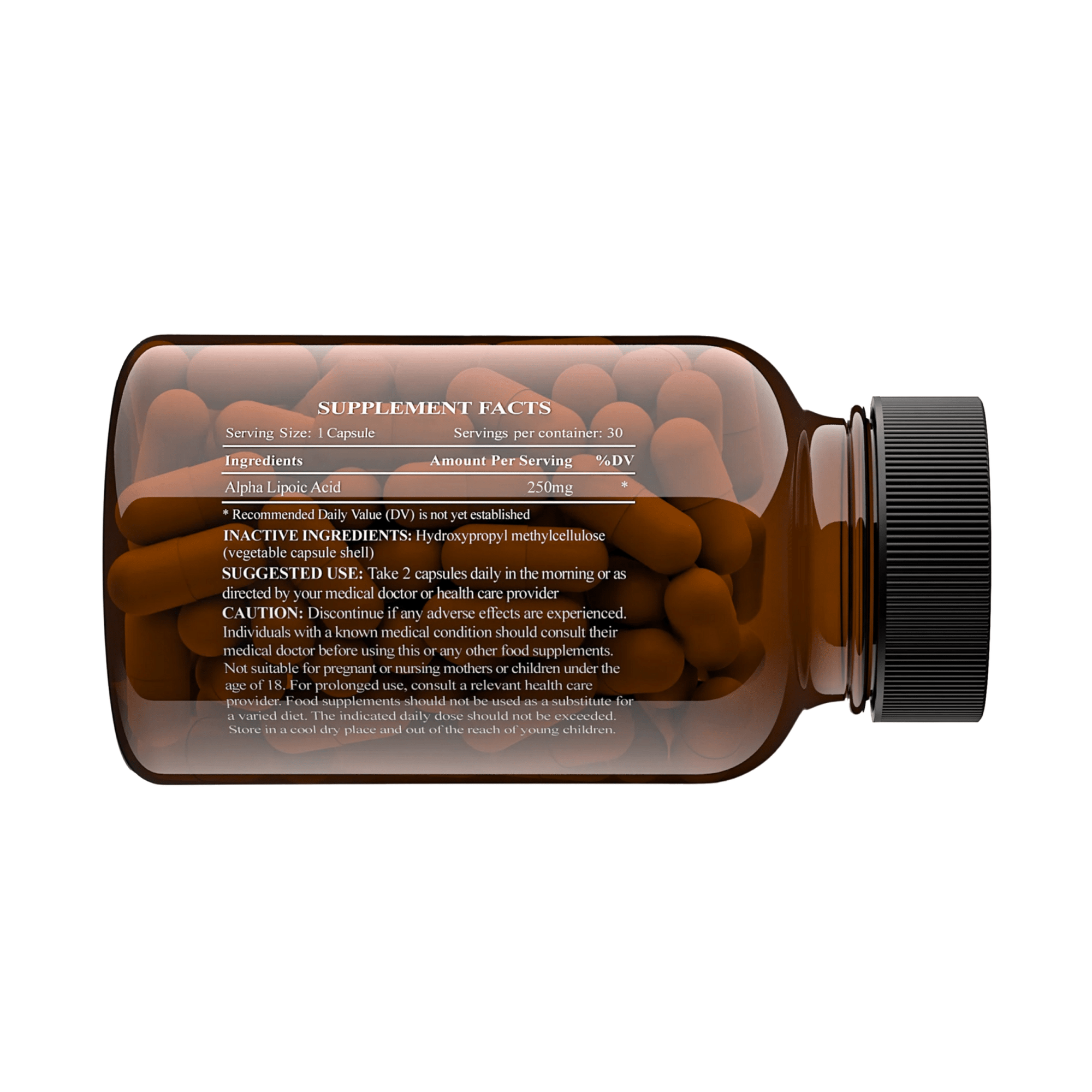 Discover Charava's Alpha Lipoic Acid Supplement, 250mg R-ALA capsules for energy, metabolism, and nerve health. Vegan, pure, and tested for optimal wellness.