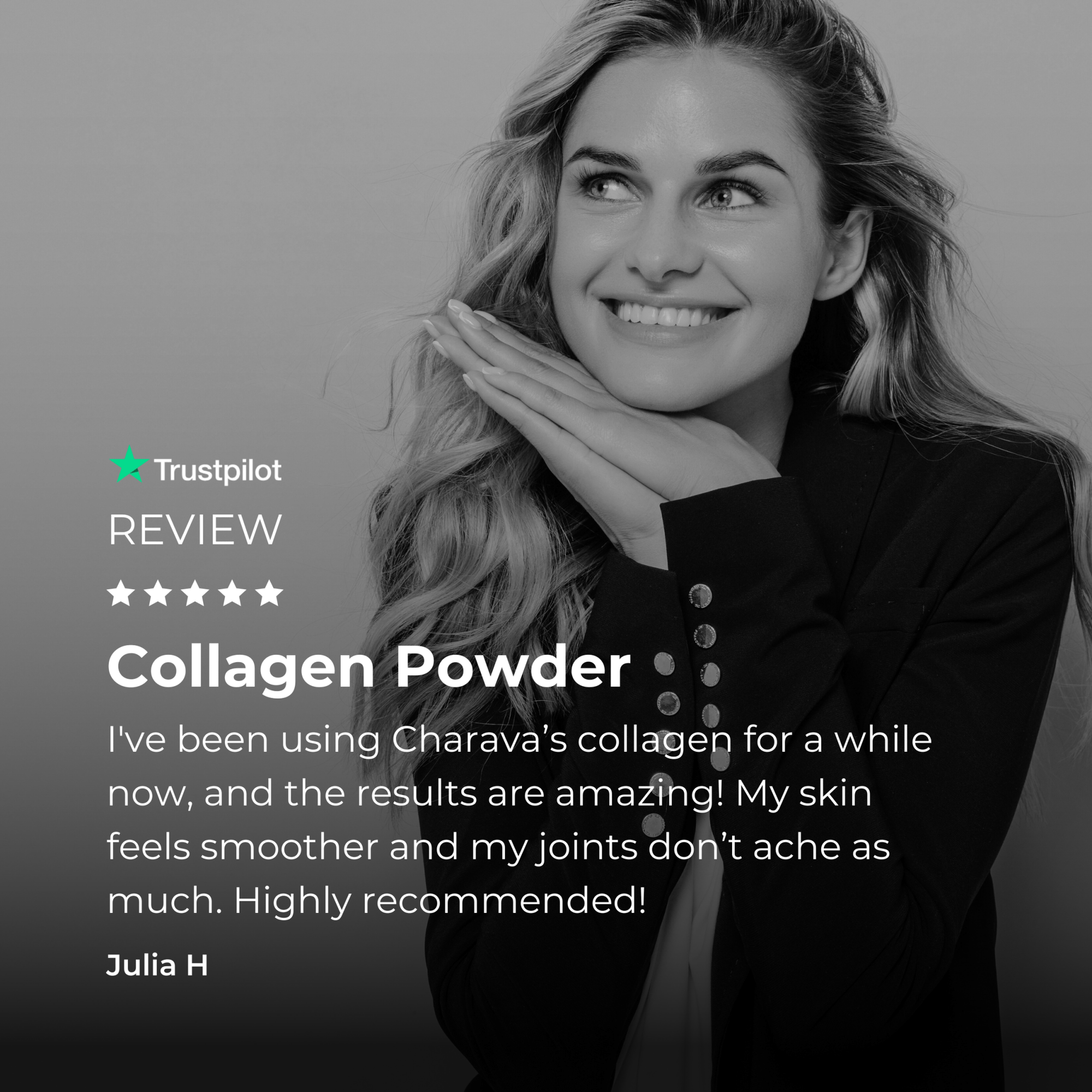 Discover Charava Bovine Collagen Peptides, 10g per serving. Supports skin, joints, vitality. Grass-fed, gluten-free, natural collagen supplement.