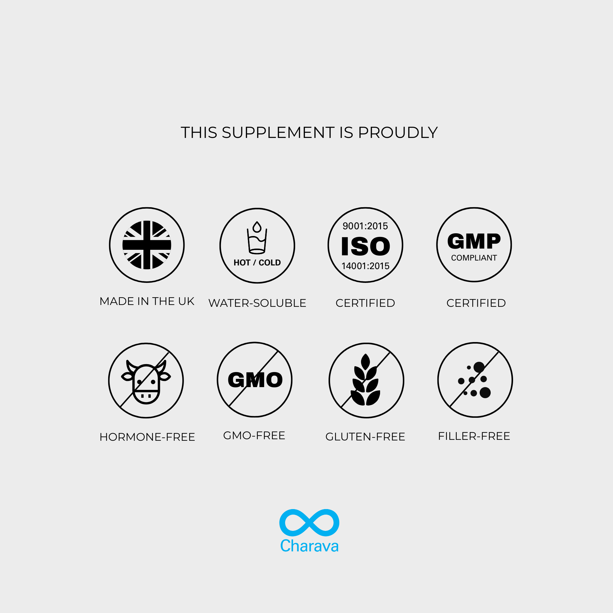 Discover Charava Bovine Collagen Peptides, 10g per serving. Supports skin, joints, vitality. Grass-fed, gluten-free, natural collagen supplement.