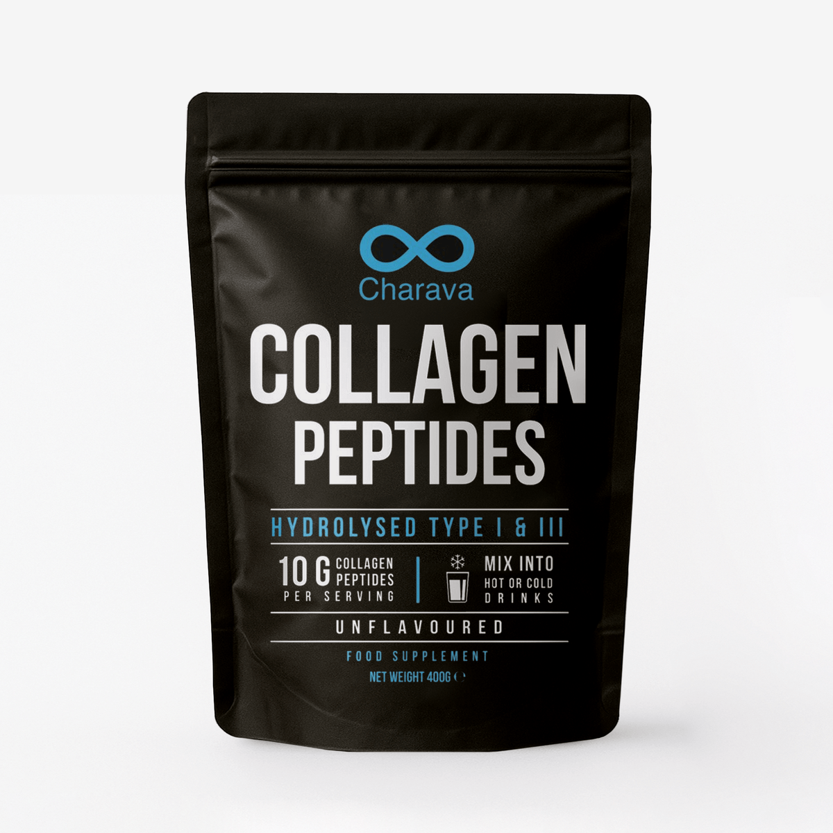 Discover Charava Bovine Collagen Peptides, 10g per serving. Supports skin, joints, vitality. Grass-fed, gluten-free, natural collagen supplement.