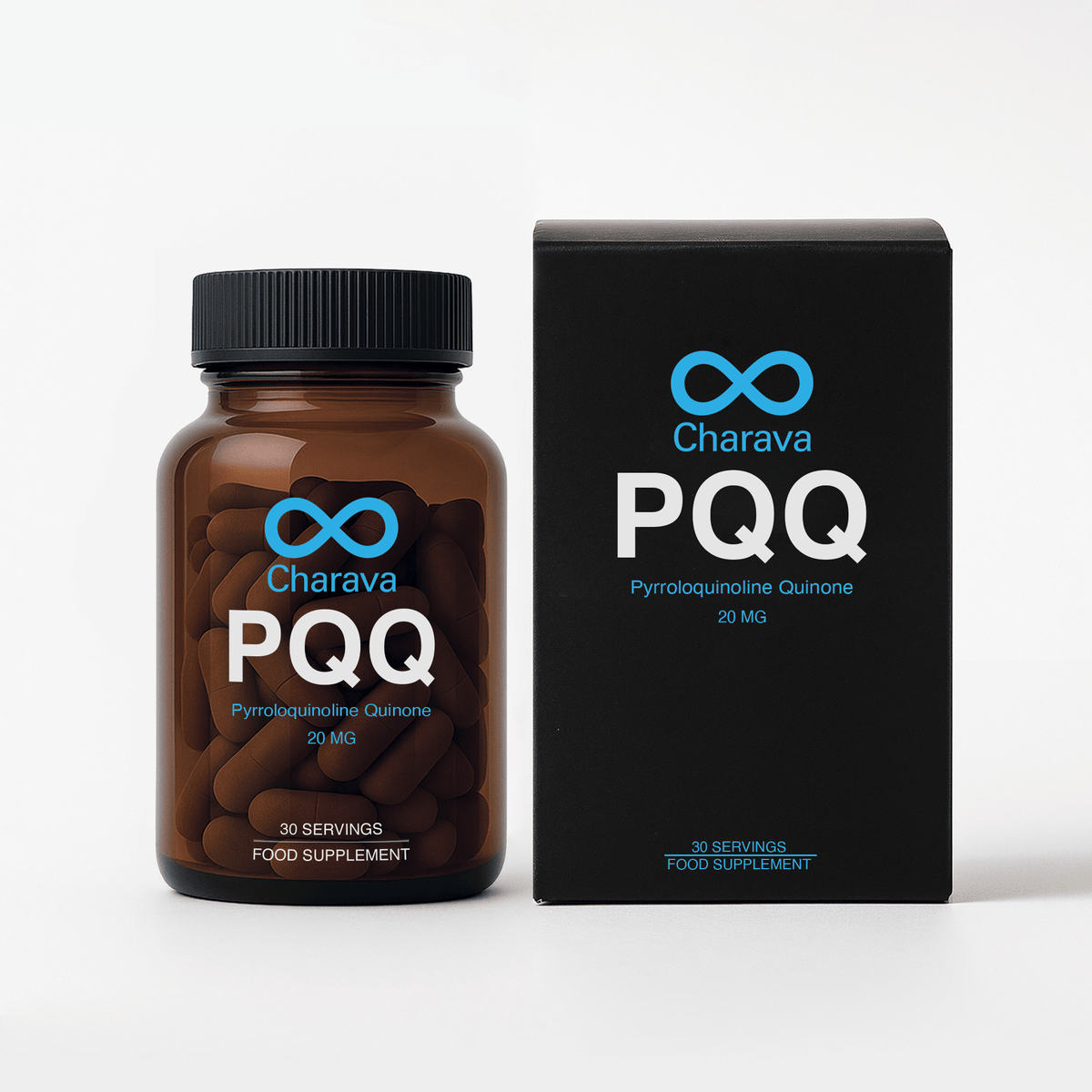 Boost energy, support mitochondrial health, and enhance cognitive performance with PQQ 20mg by Reverie Luxe. Premium supplement for vitality and focus.