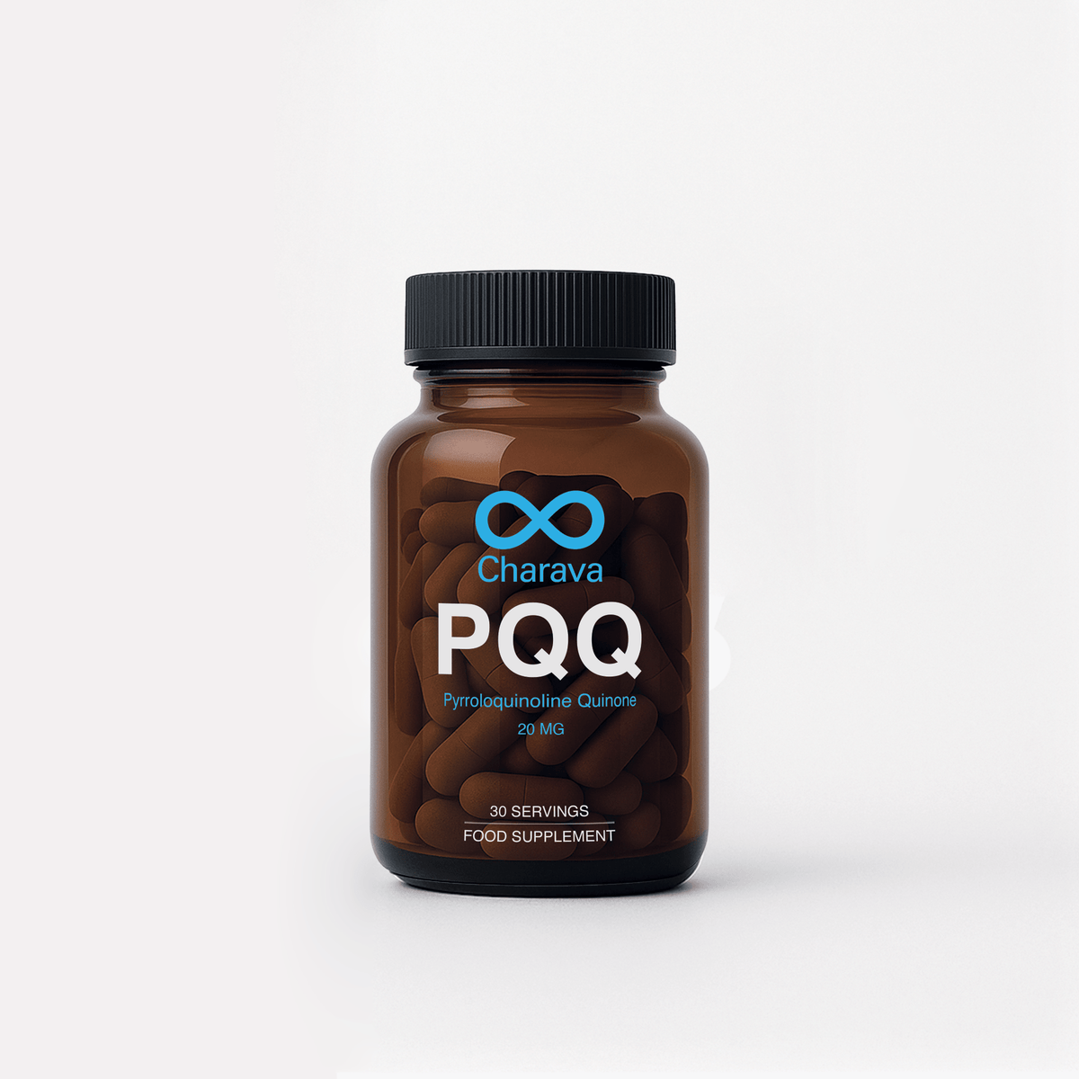 Boost energy, support mitochondrial health, and enhance cognitive performance with PQQ 20mg by Reverie Luxe. Premium supplement for vitality and focus.