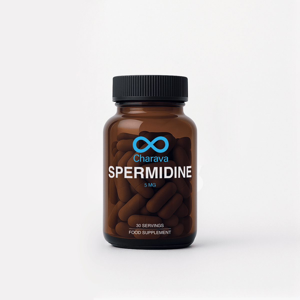 Discover the Spermidine Supplement 5mg Benefits with Charava&#39;s premium formula. Support wellness, longevity, and cellular health with every capsule.