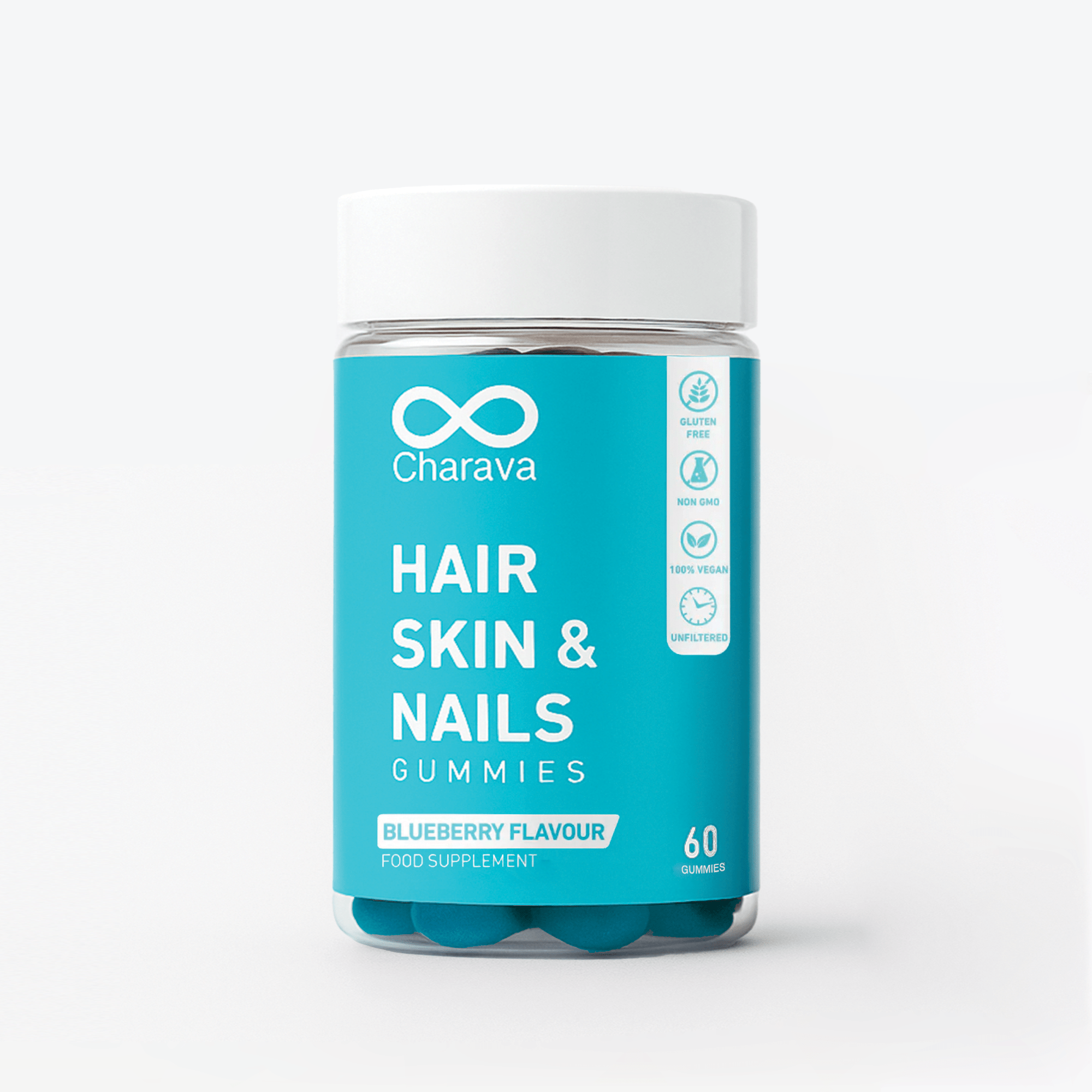 Support hair, skin, and nails with biotin gummies. Formulated with 2,500mcg biotin, niacin, and folate for keratin, skin repair, and collagen boost. Vegan-friendly.