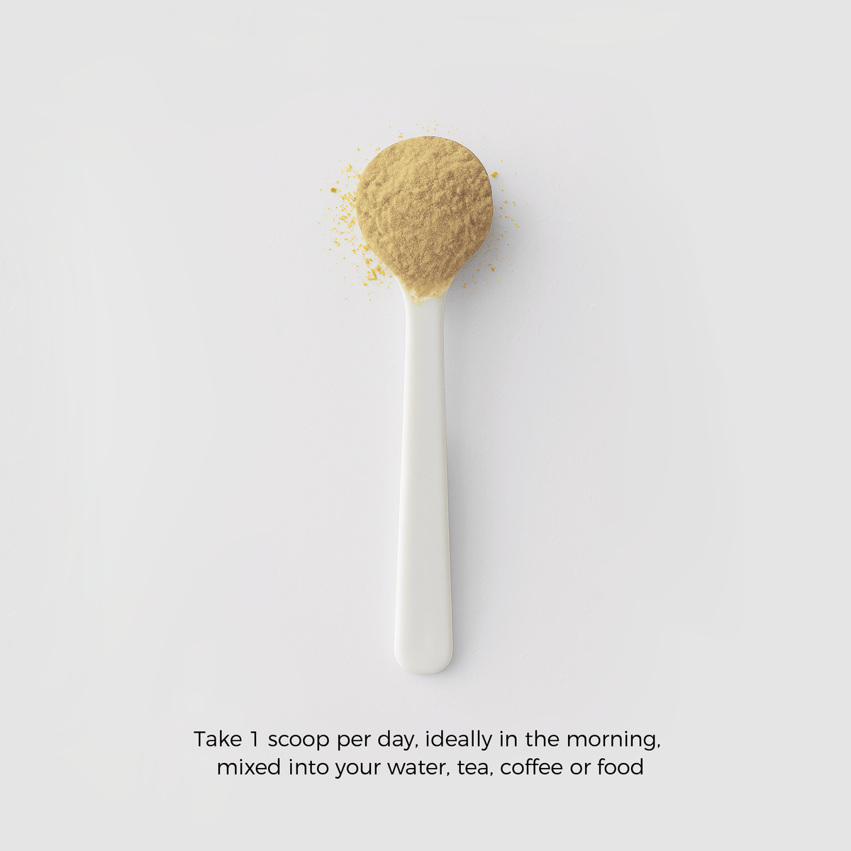Boost focus with Lion's Mane Mushroom Powder. 60g, 30 servings. Supports nerve growth and cognitive function. Mix into coffee for mental clarity.