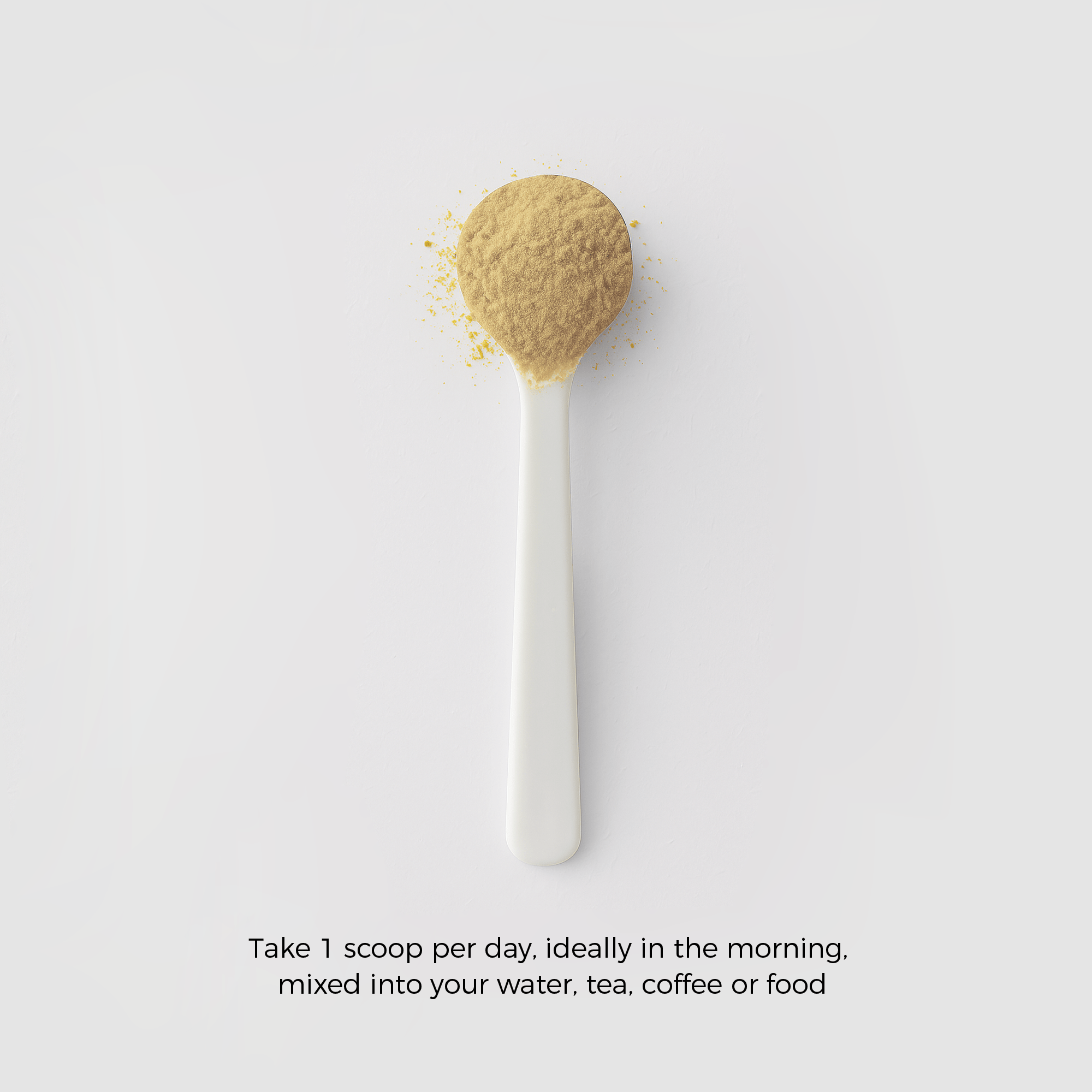Boost focus with Lion's Mane Mushroom Powder. 60g, 30 servings. Supports nerve growth and cognitive function. Mix into coffee for mental clarity.