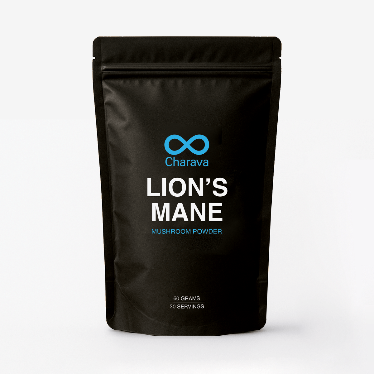 Boost focus with Lion&#39;s Mane Mushroom Powder. 60g, 30 servings. Supports nerve growth and cognitive function. Mix into coffee for mental clarity.