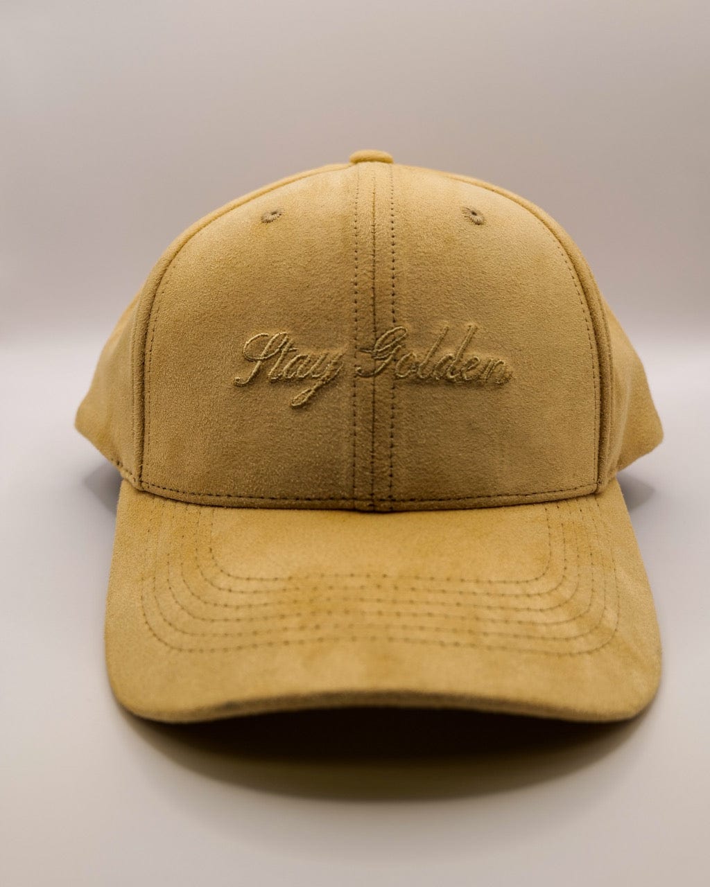 Elle-Sera Camel Elle Sera Suede Look Cap