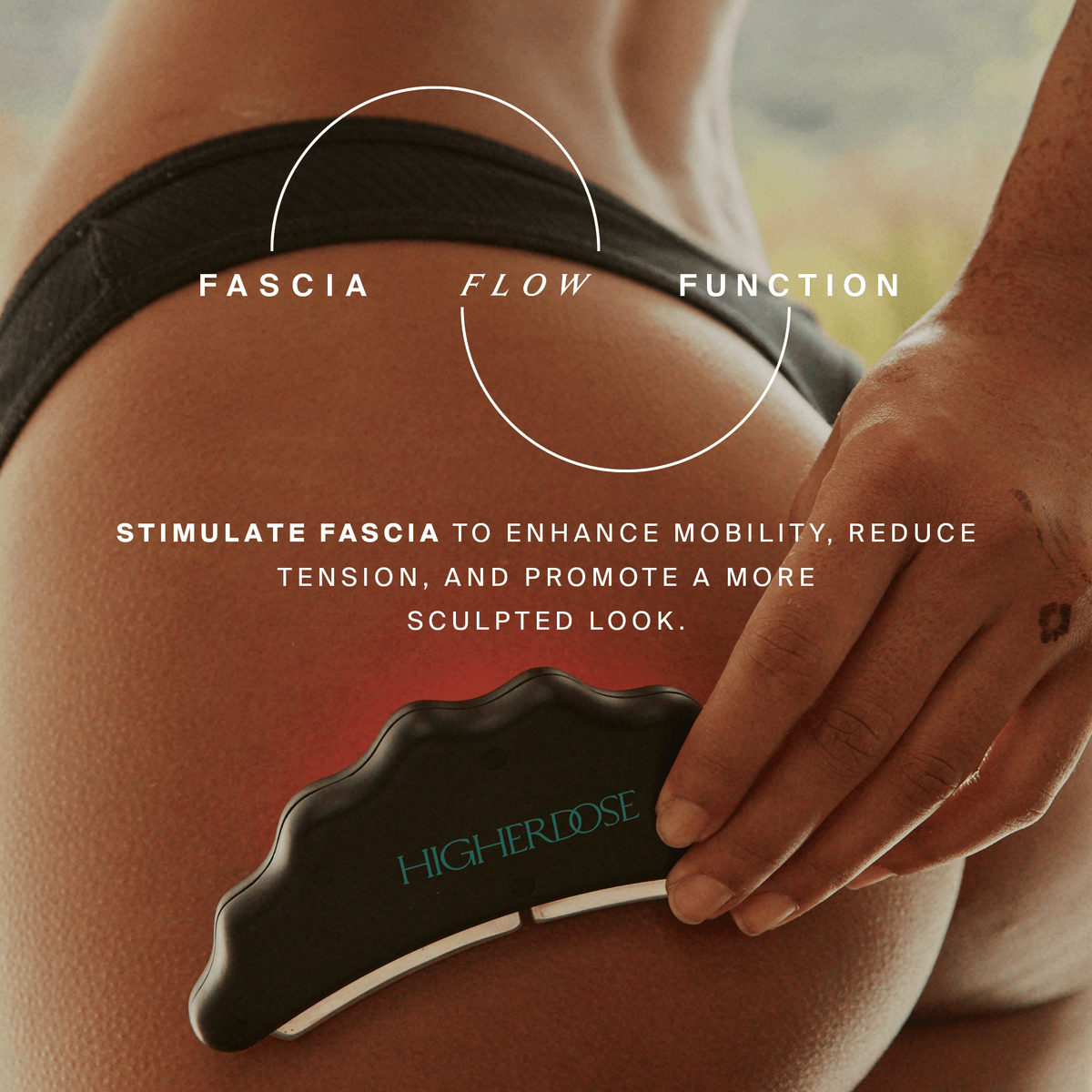 HigherDOSE Body Care Microcurrent Body Sculptor Ritual Set