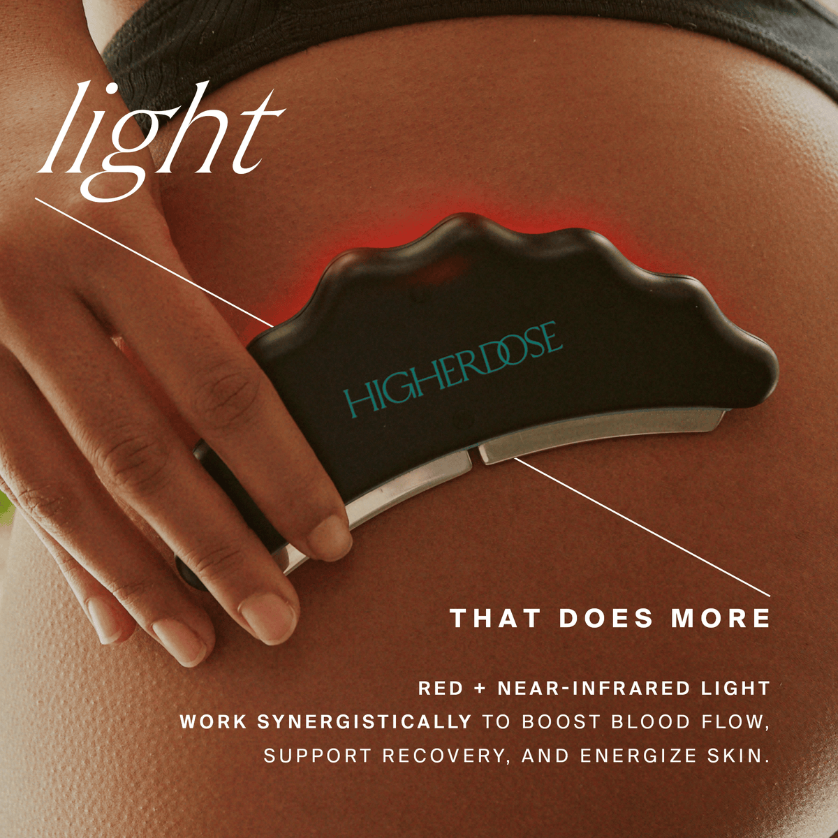 HigherDOSE Body Care Microcurrent Body Sculptor Ritual Set