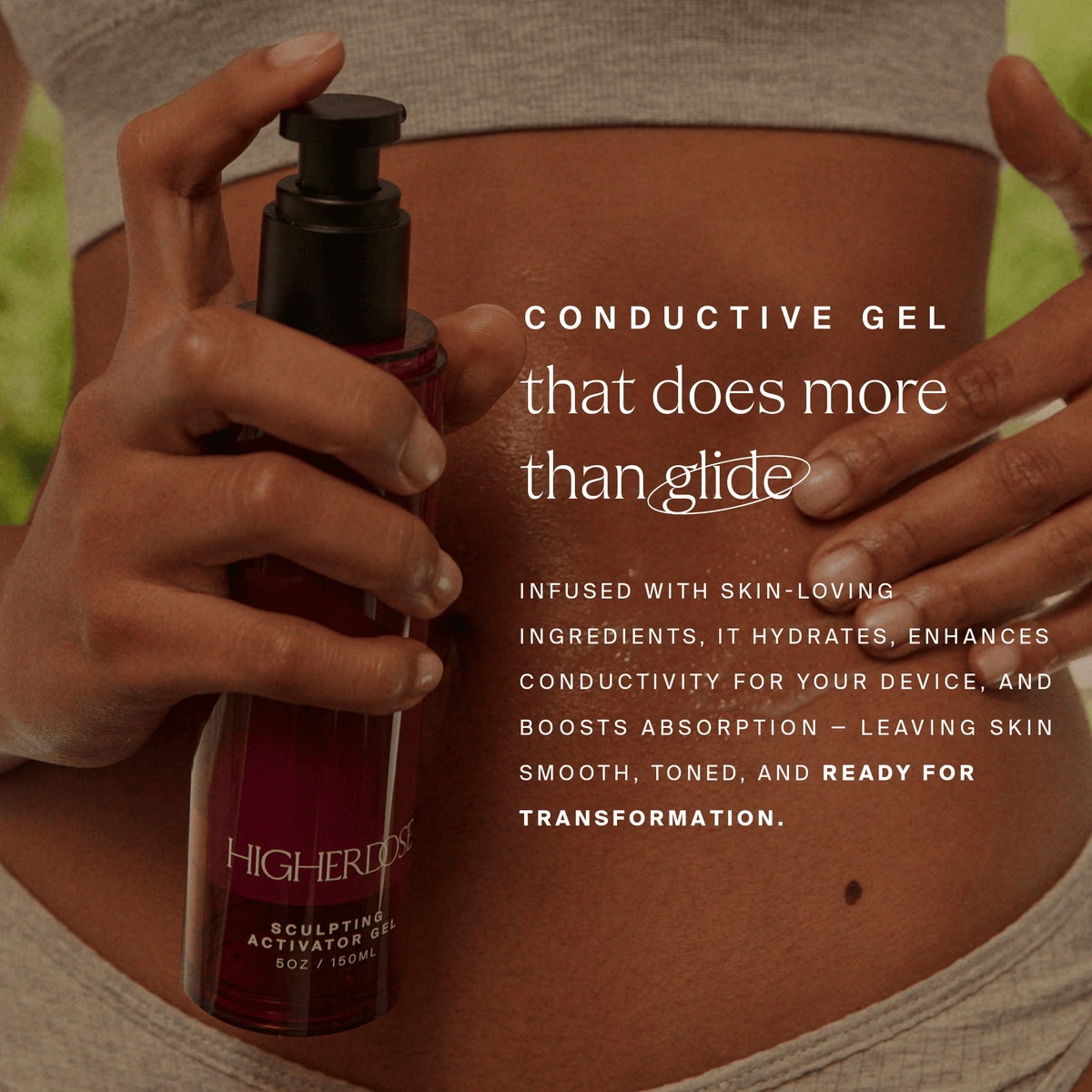 HigherDOSE Body Care Sculpting Activator Gel