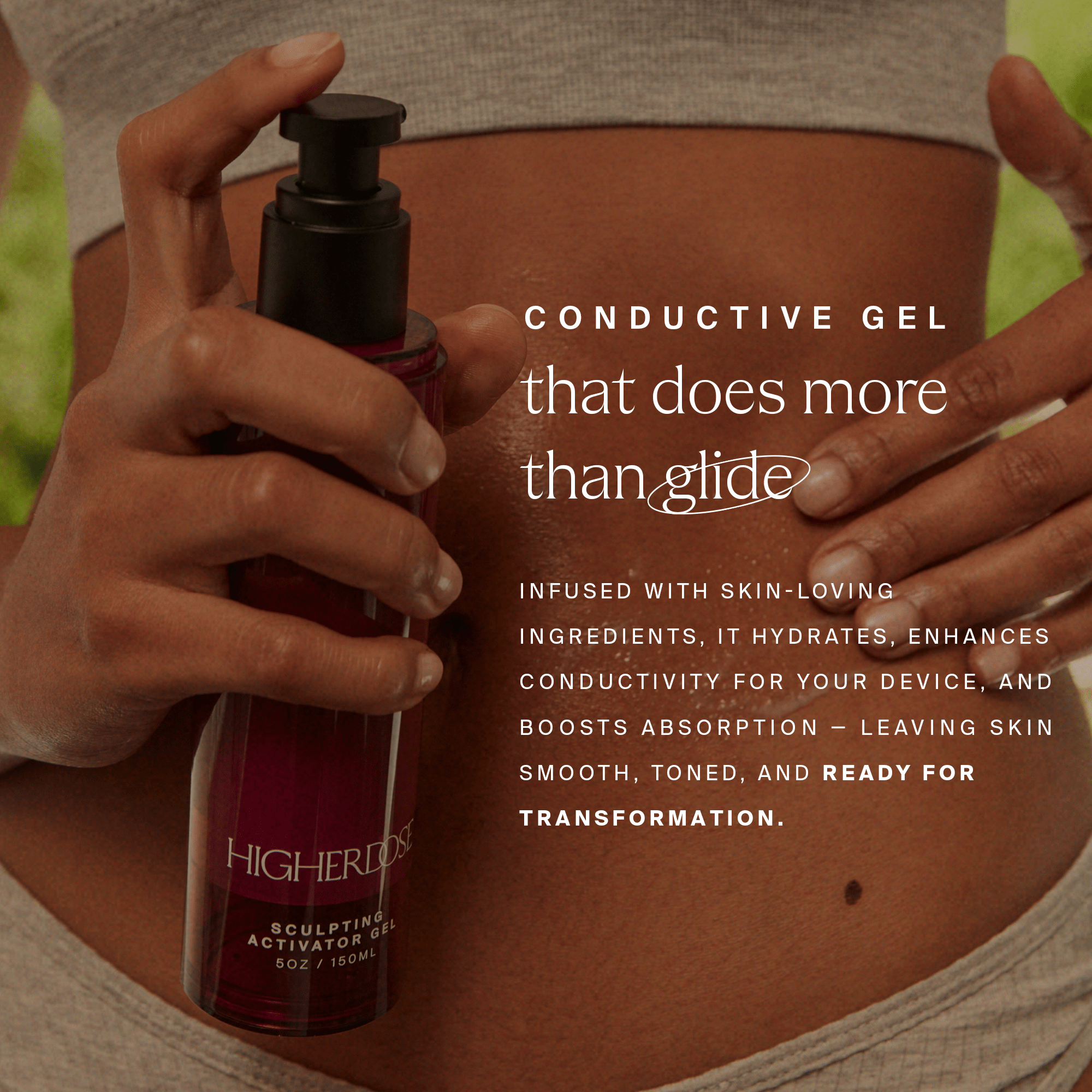 HigherDOSE Body Care Sculpting Activator Gel