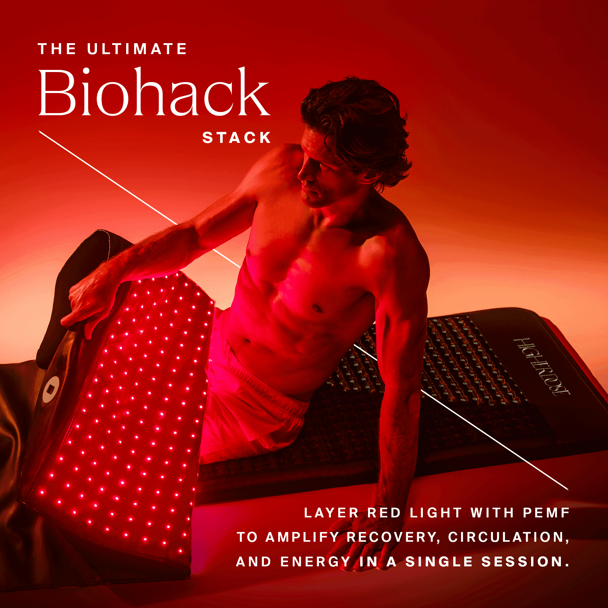 Full Body Red Light Mat - Therapy & Recovery | Dual Wavelengths