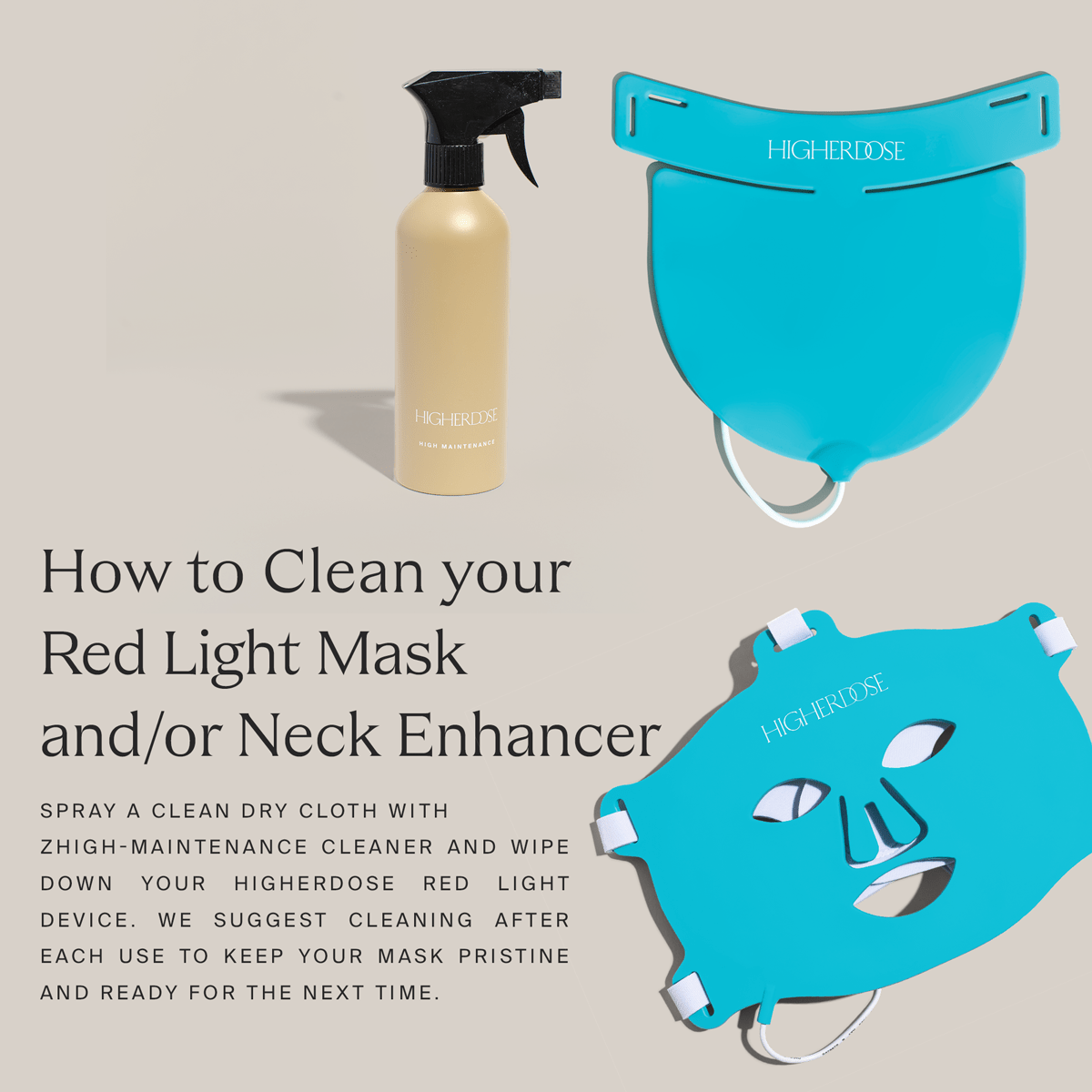 HigherDOSE Tools & Accessories High Maintenance Cleaner