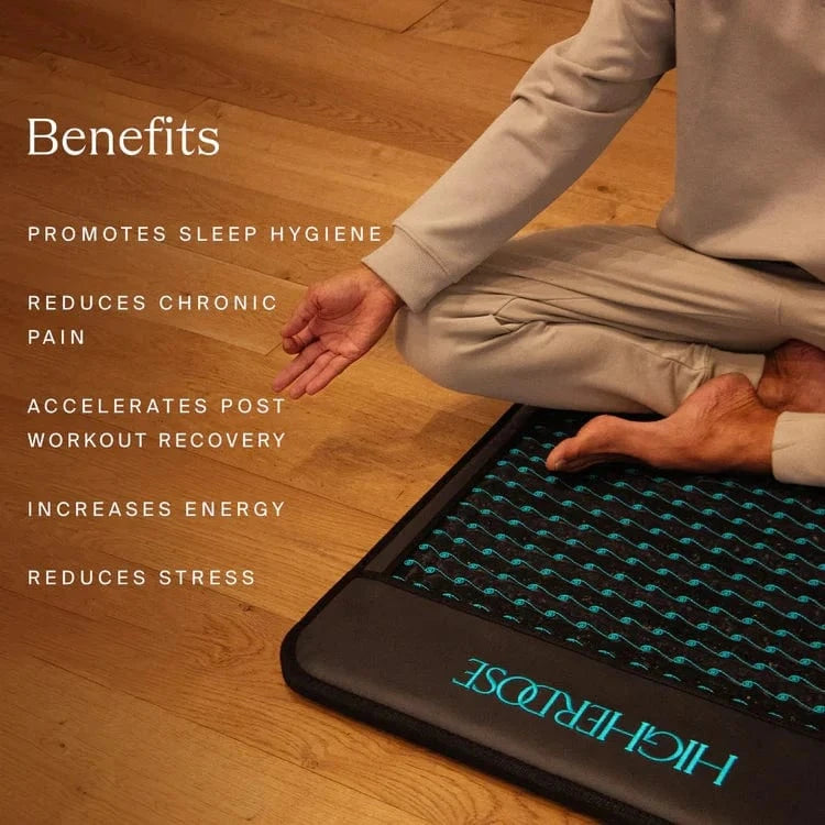 Discover the Infrared PEMF Healing Mat for grounding, healing, and full-body recovery with Far Infrared heat and natural crystals at home.