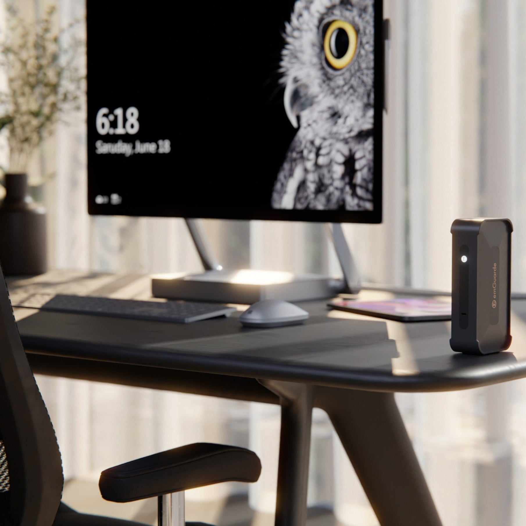 Discover emGuarde, the EMF protection device that shields against radiation from phones, laptops, and Wi-Fi up to 8 meters. Ensure energetic wellbeing effortlessly.