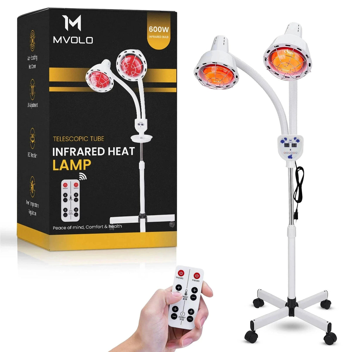 Double Infrared Lamp Beauty MVOLO mvolo-beauty-double-infrared-lamp-1157603525