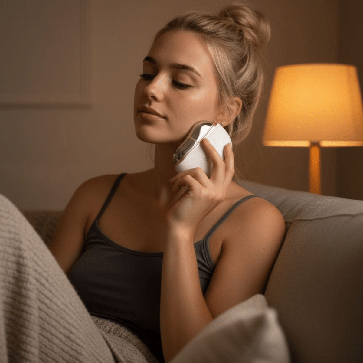 EMS Gua Sha LED Facial Tool for Sculpted Skin