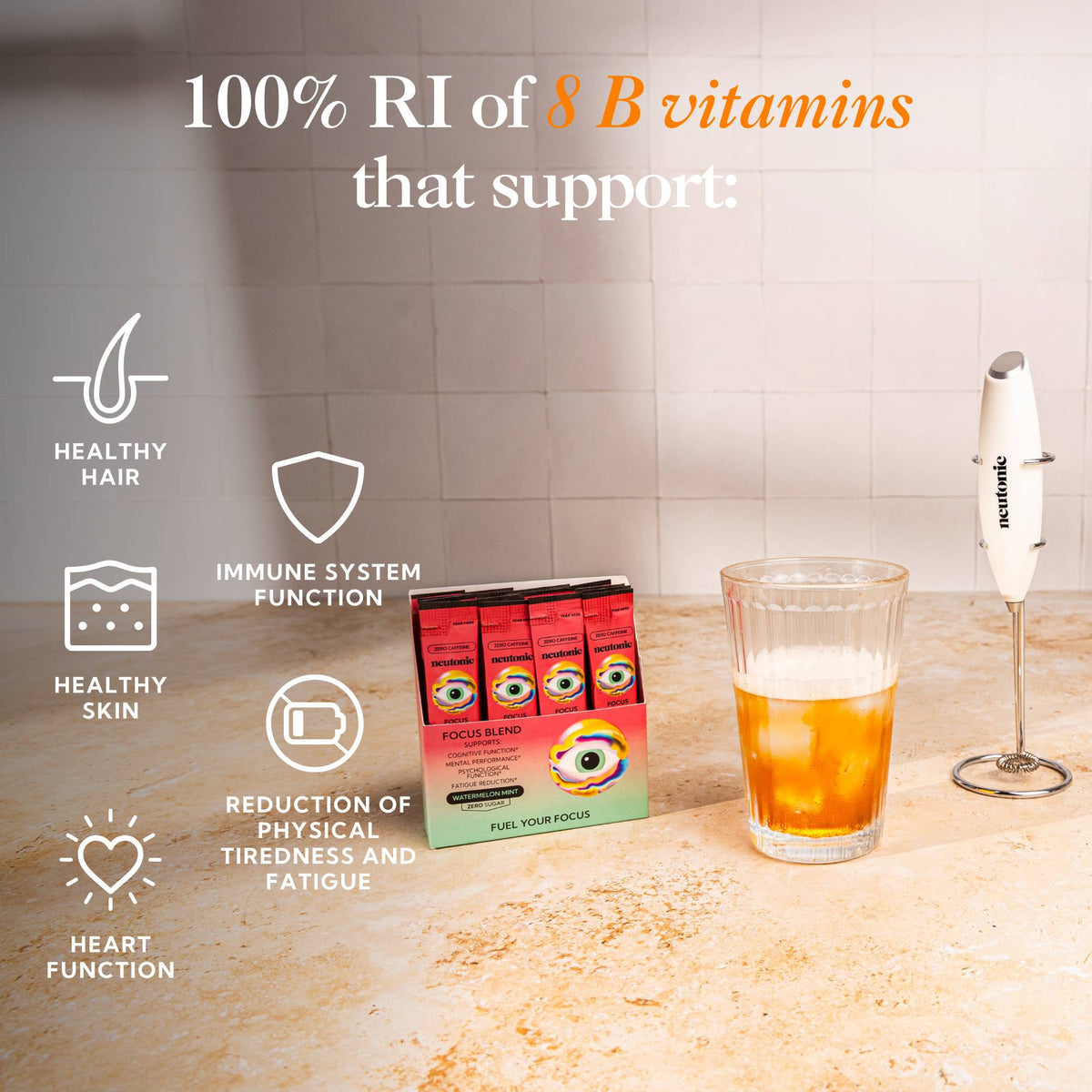 Neutonic product Focus Blend - 16 Sachets