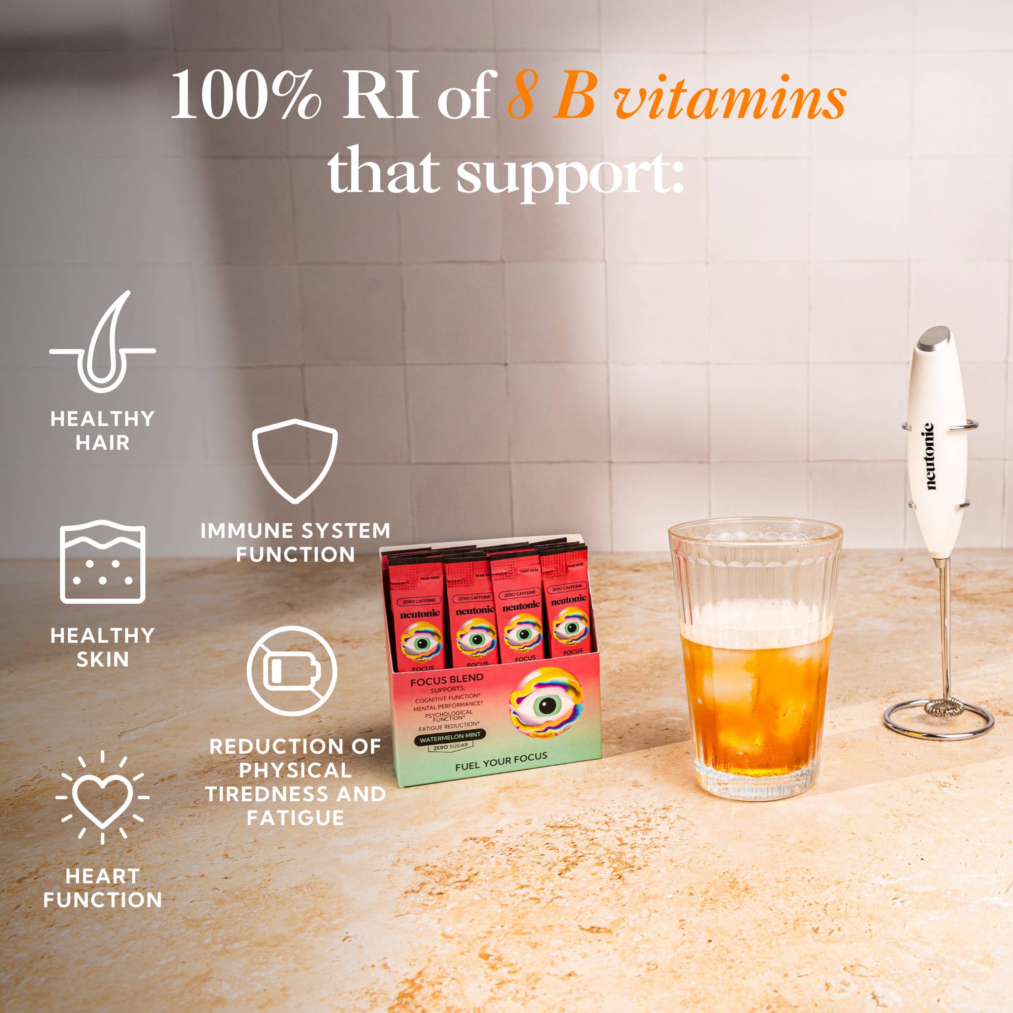 Neutonic product Focus Blend - 16 Sachets