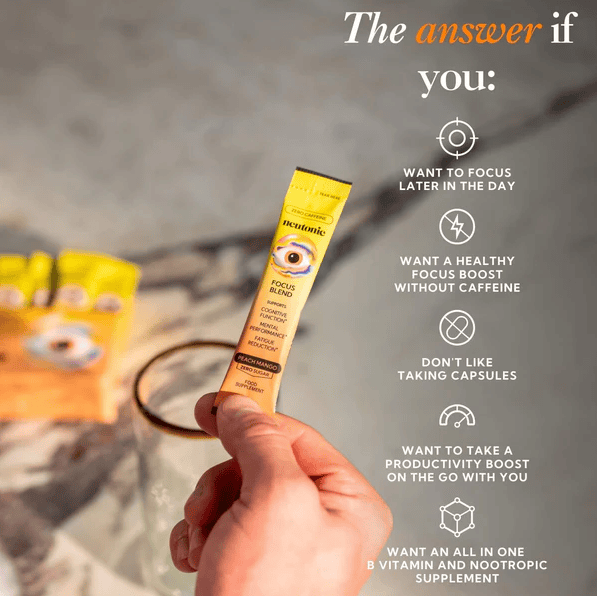 Neutonic product Focus Blend - 16 Sachets