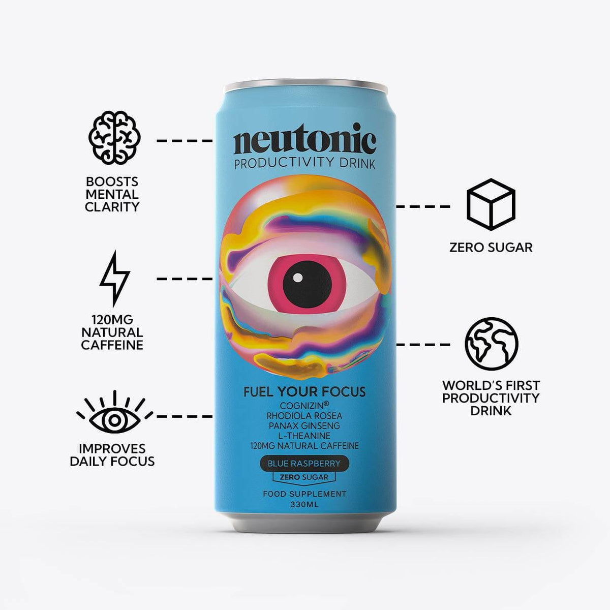Neutonic product Productivity Drink - 12 Cans