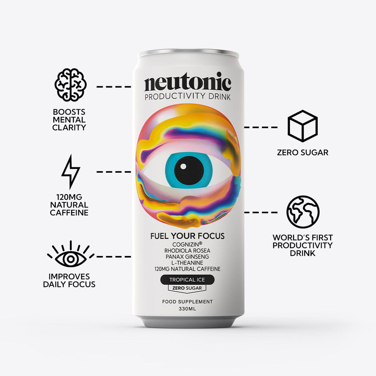 Neutonic product Productivity Drink - 12 Cans