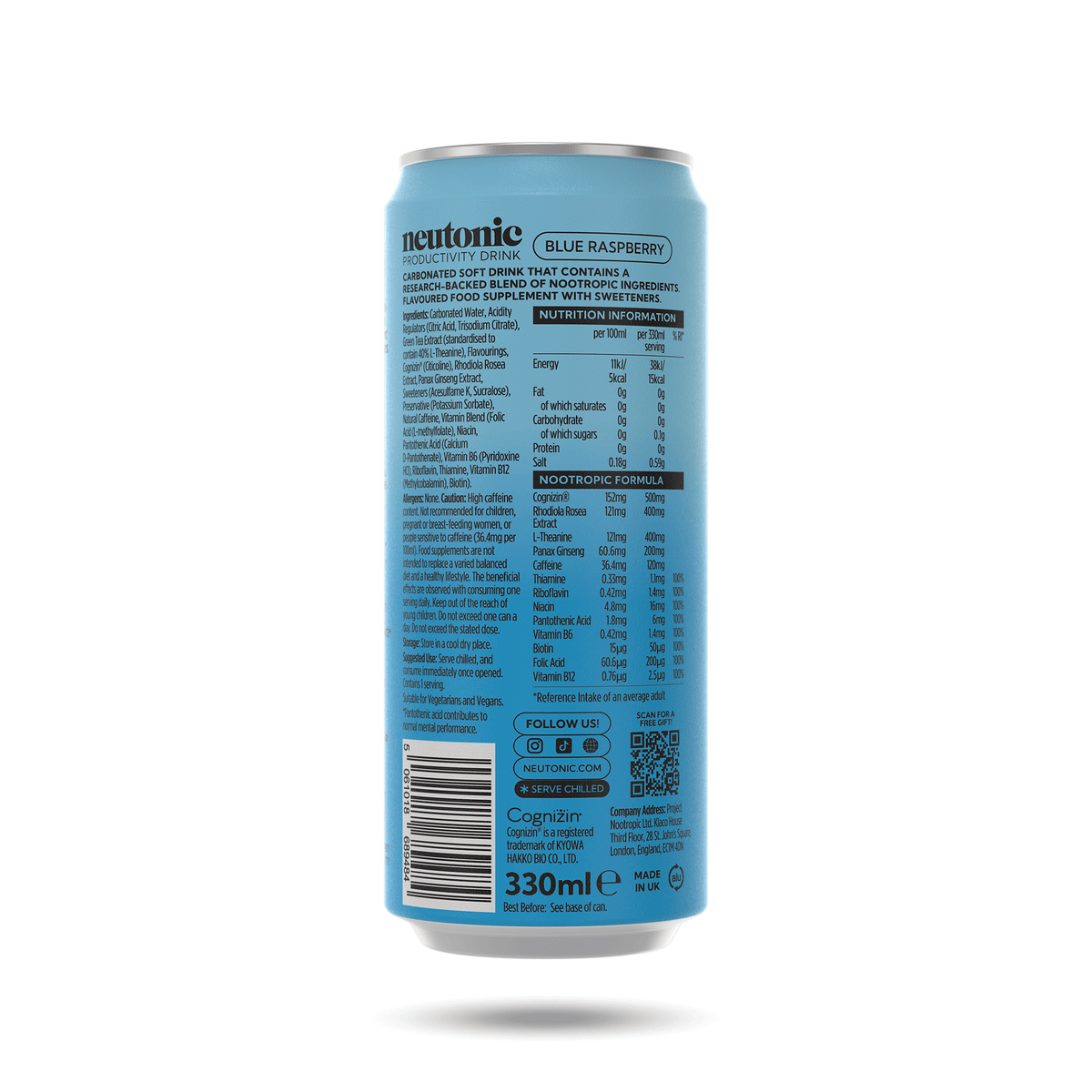 Neutonic product Productivity Drink - 12 Cans
