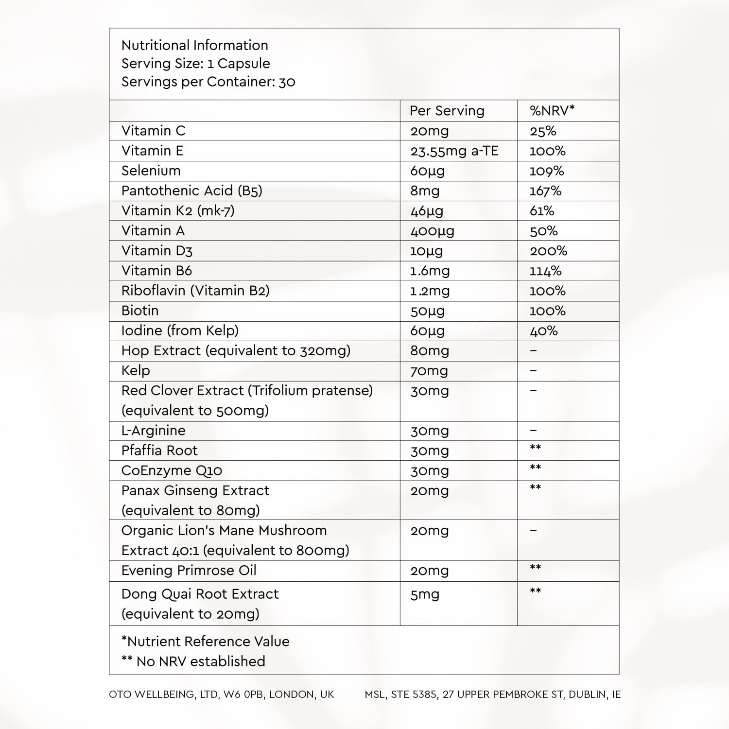 Menopause Complex is a hormone-free menopause support supplement with vitamins and minerals to reduce fatigue, support bone health, and balance mood.