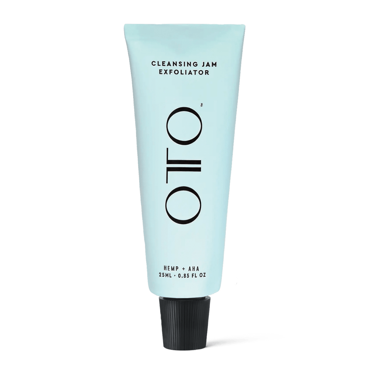 Mini Cleansing Jam - Mini Cleansing Gel Balm in a 25ml tube with hemp and AHA for gentle exfoliation and radiant skin care. Ideal travel-size facial cleanser.