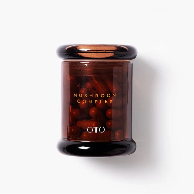 Reverie Luxe Body Mushroom Complex – natural supplement with reishi, chaga & lion’s mane to support immunity, energy & focus. Balance your body naturally.