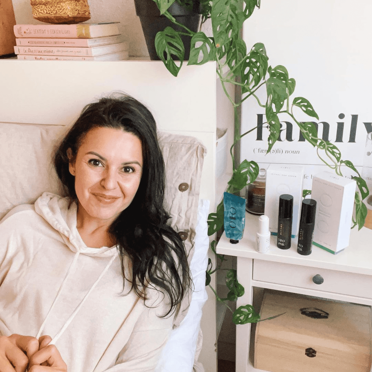 Nourishing CBD Hand Balm - CBD Hand Balm | Deep Moisture in a sleek blue 75ml tube by OTO, designed for hydrating and repairing dry hands with 150mg CBD.