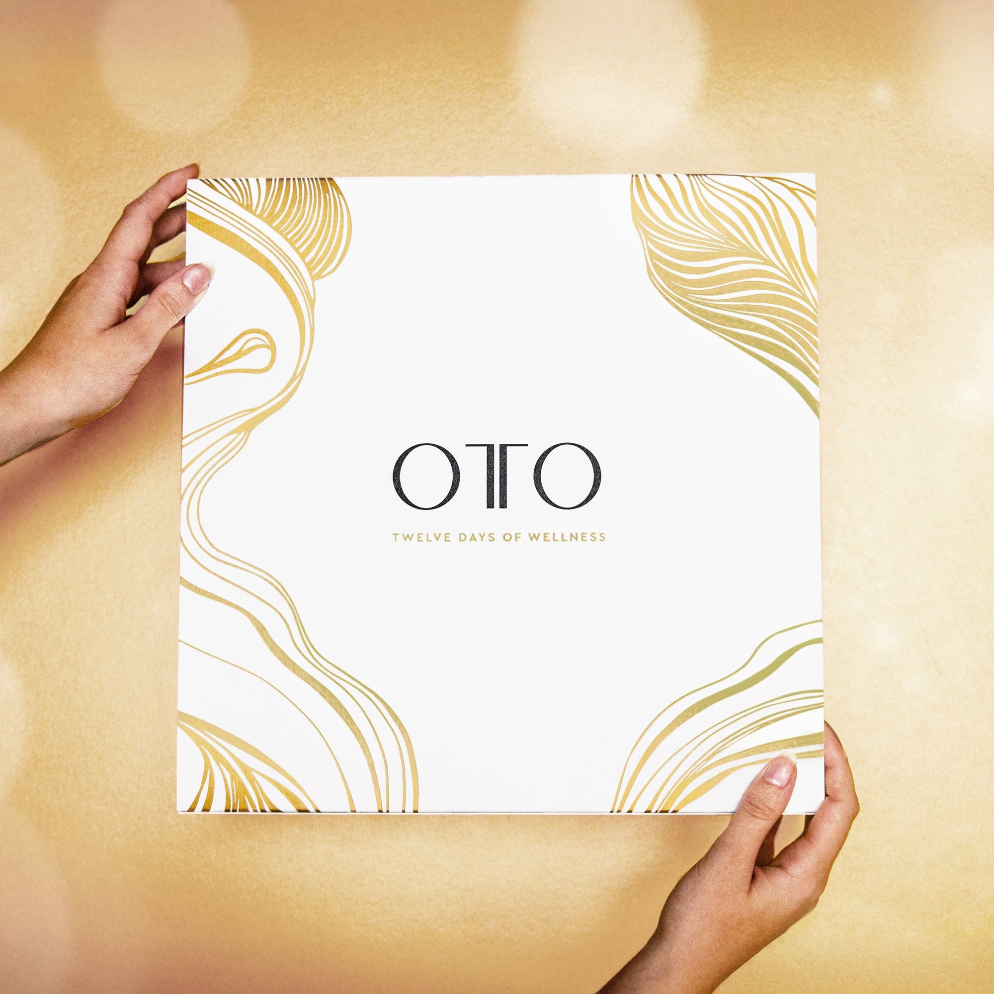 Wellness Advent Calendar CBD by OTO featuring 12 luxury skincare and CBD products in a festive self-care gift set. Ideal for holiday pampering and relaxation.