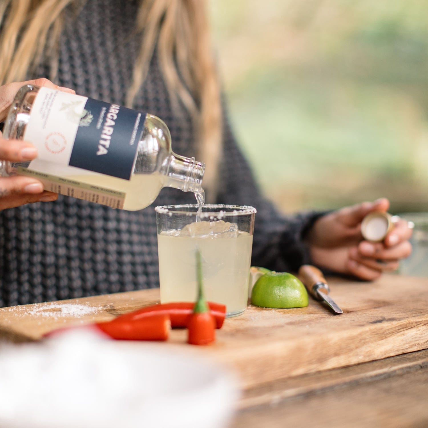 Explore the flavorful non-alcoholic Pentire Margarita with fresh lime, agave, and sea salt, crafted with Cornwall botanicals for a guilt-free celebration.