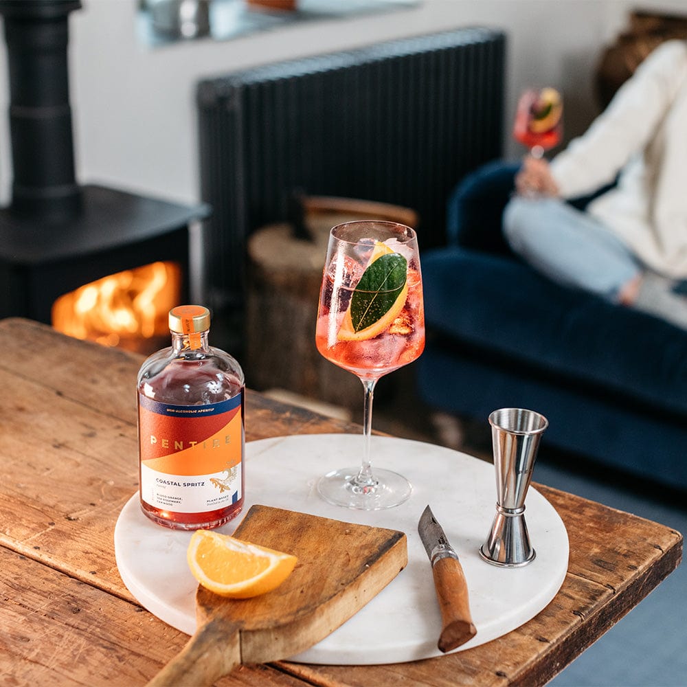Discover the Cornish Coast Spirits Bundle; a trio of coastal-inspired spirits in the Pentire Bestsellers Bundle offering unique, nature-infused flavors.